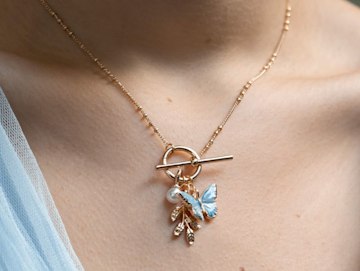 Butterfly Charm Necklace