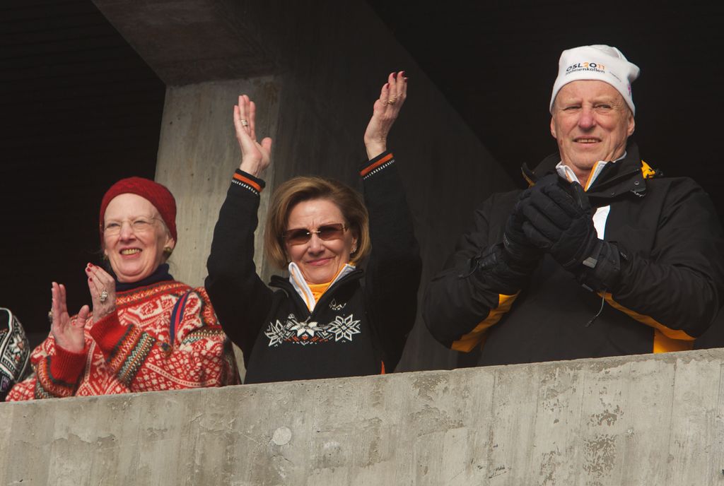 Queen Margrethe of Denmark is very good friends with Queen Sonja and King Harald of Norway