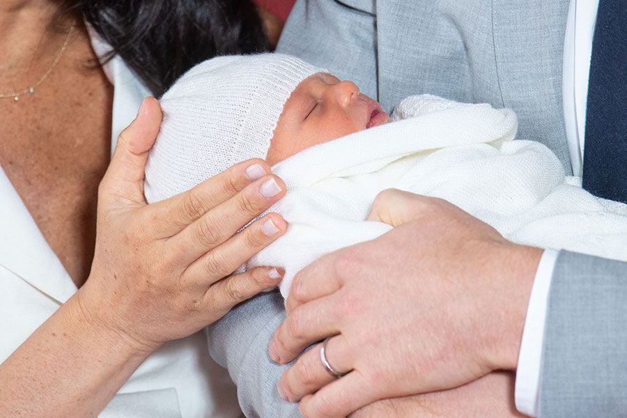 baby sussex first image