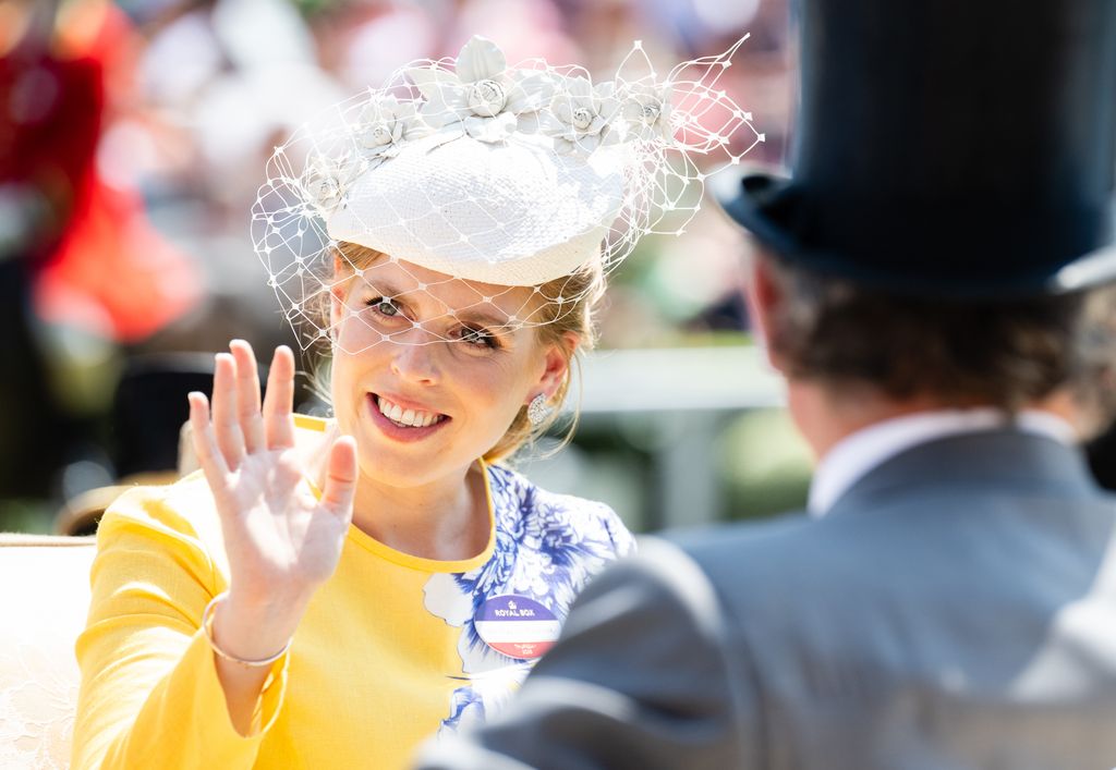 Princess Beatrice of York during day three of Royal Ascot at Ascot Racecourse