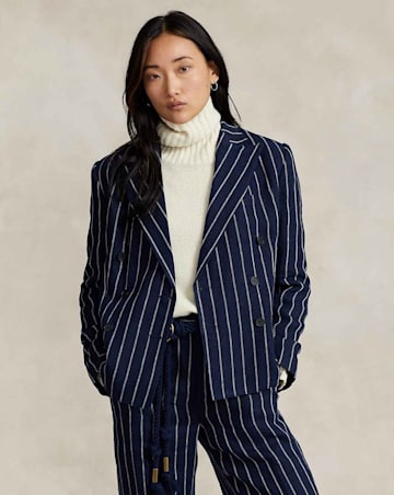 Ralph Lauren Pinstripe Blazer