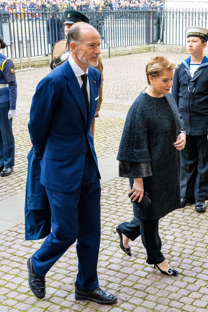 Prince Kyril at a memorial service for the late Duke of Edinburgh