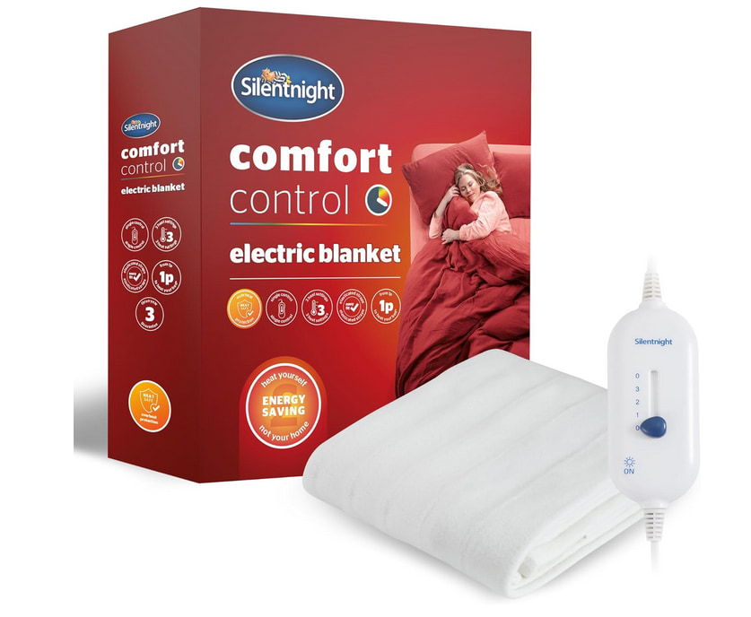 best electric blanket silentnight comfort control