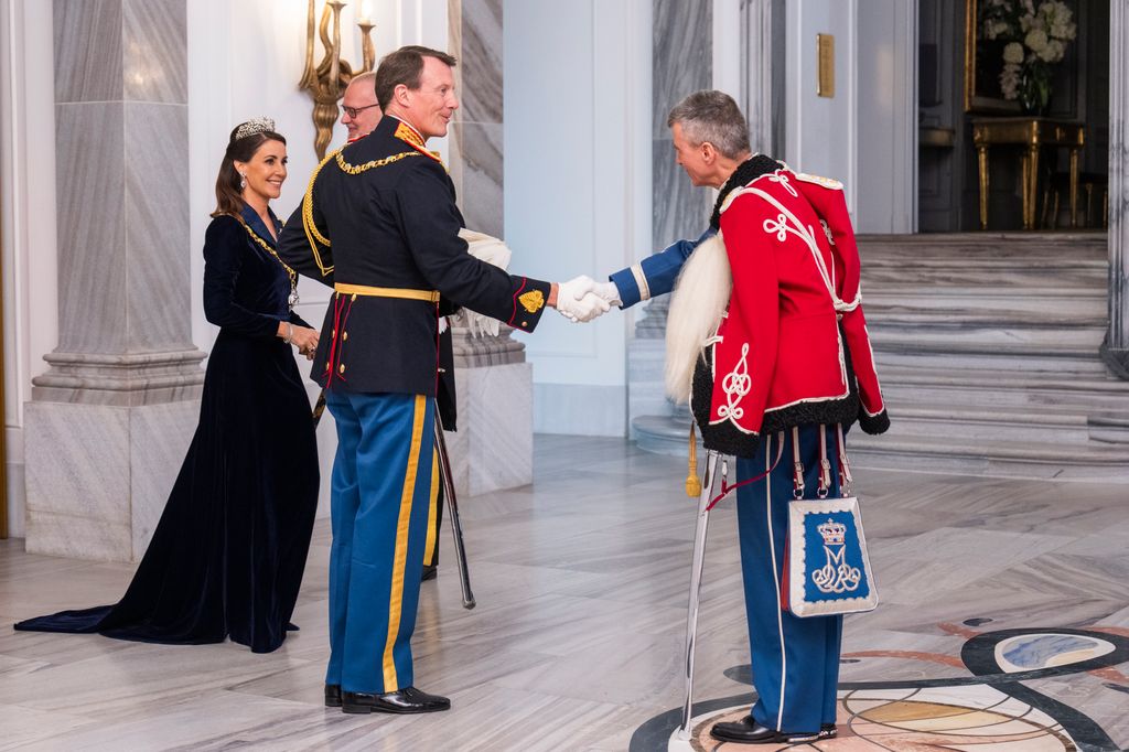 two men shaking hands 