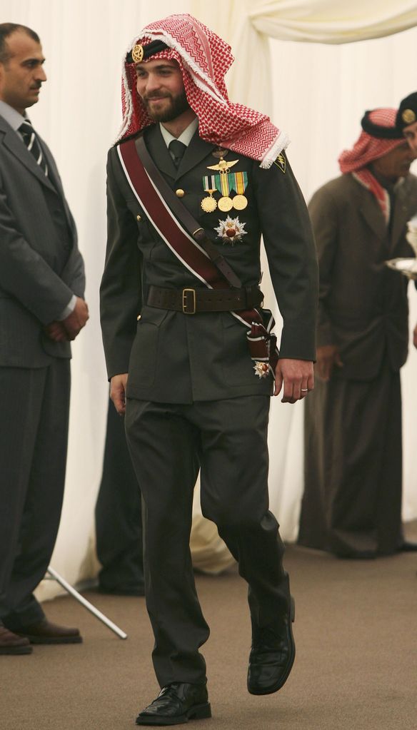 Prince Hashim in military uniform