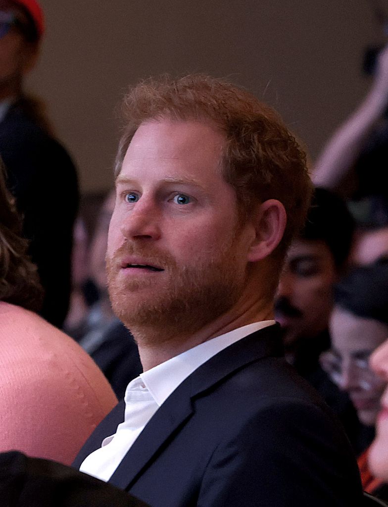 Prince Harry in an audience