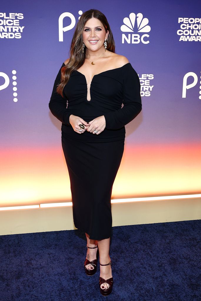 Lady A's Hillary Scott attends the 2024 People's Choice Country Awards 