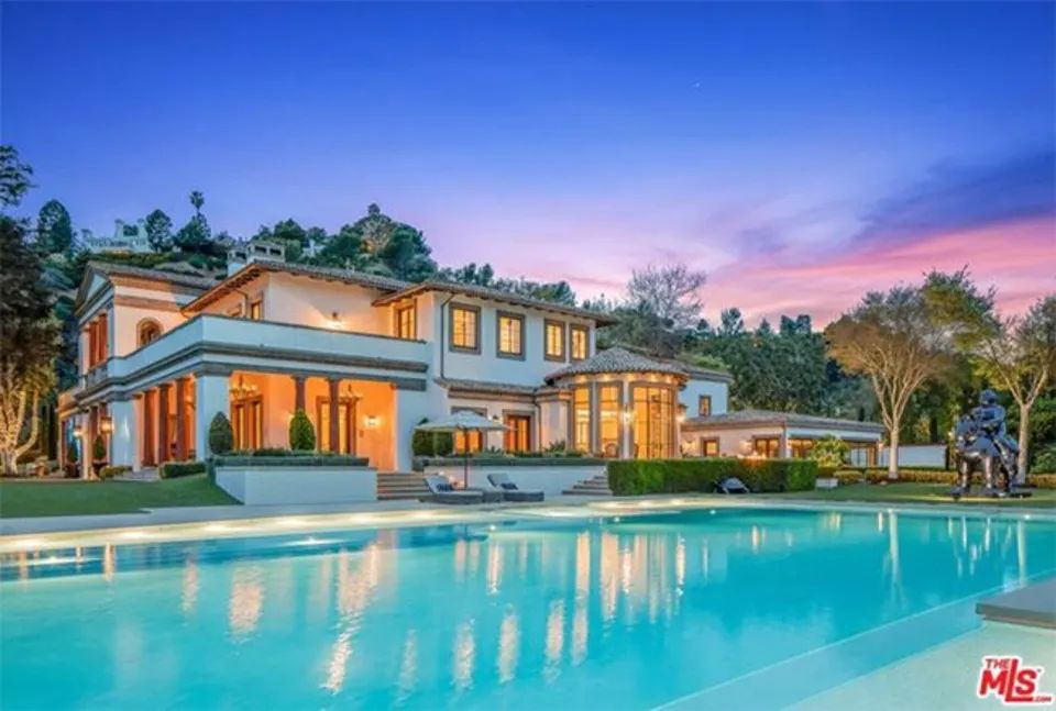 Sylvester Stallone's former home, now owned by Adele