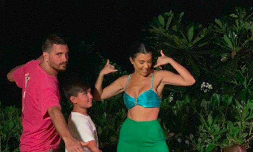 Kourtney Kardashian und Mason Disick