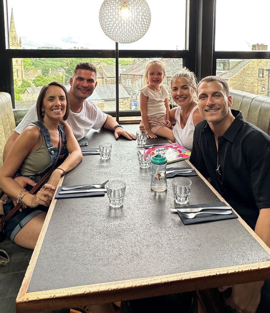 The Strictly Come Dancing friends united for a lunch before Gemma gives birth