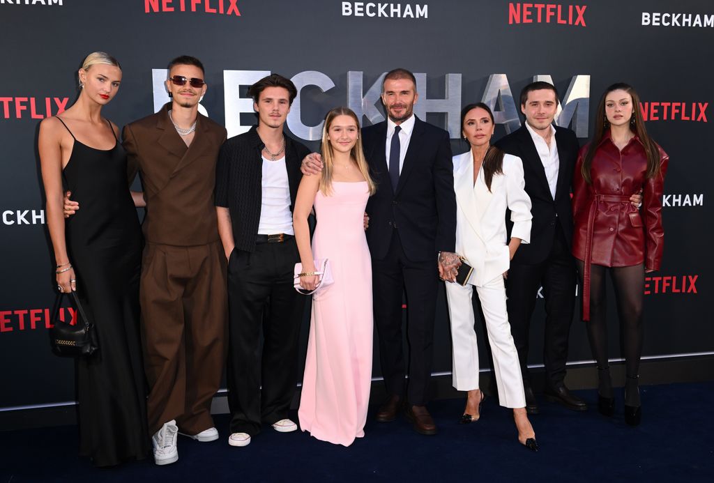 The whole family recently united to attend the Beckham premiere in London in October 2023