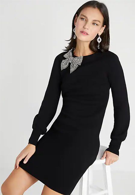 kate spade dress with a bow on it