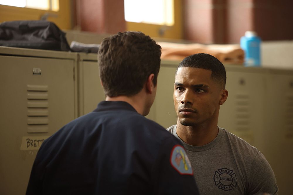 Rome Flynn as Gibson in Chicago Fire