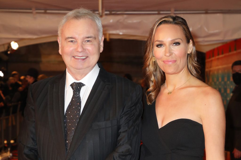 Eamonn Holmes and Isabel Webster in black tie attire