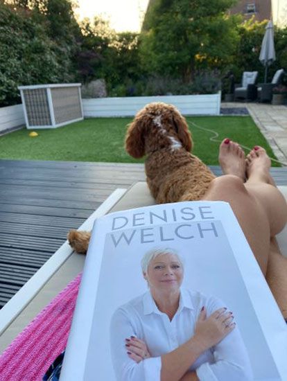 andrea mclean reading denise welch book
