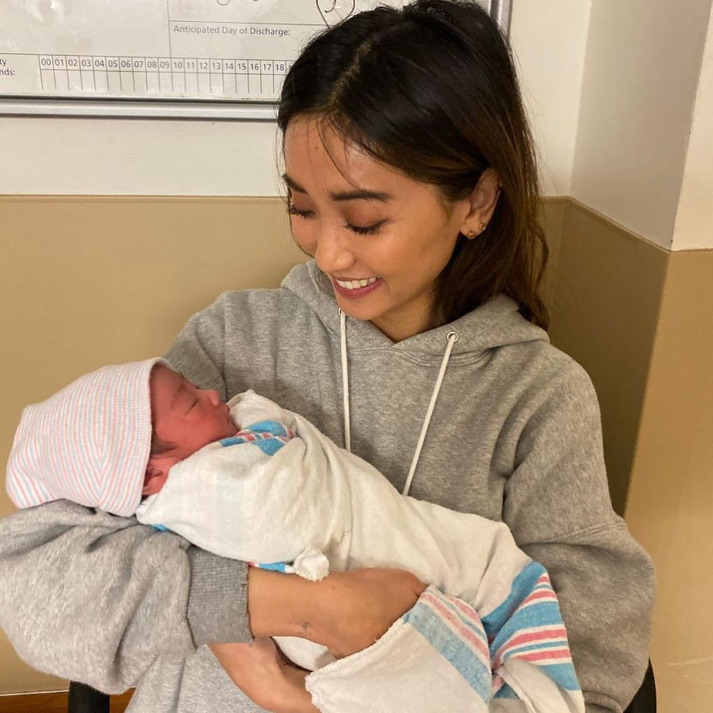 Brenda Song with her niece