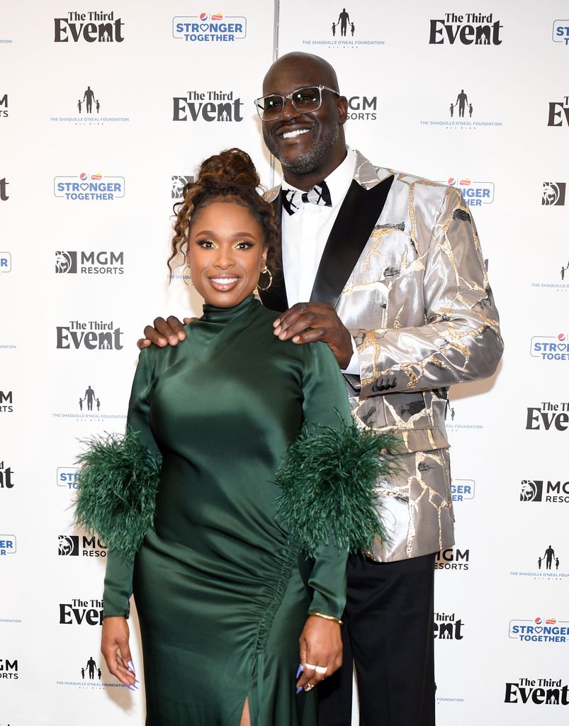  (L-R) Jennifer Hudson and Shaquille O'Neal attend The Event hosted by the Shaquille O'Neal Foundation 