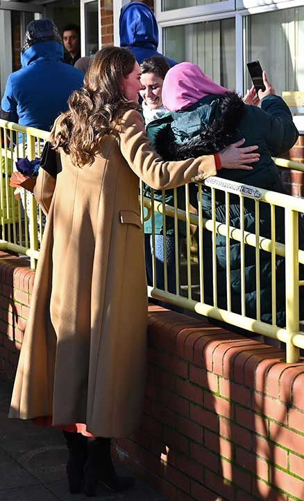 Princess of Wales takes a selfie with parents at Foxcubs nursery