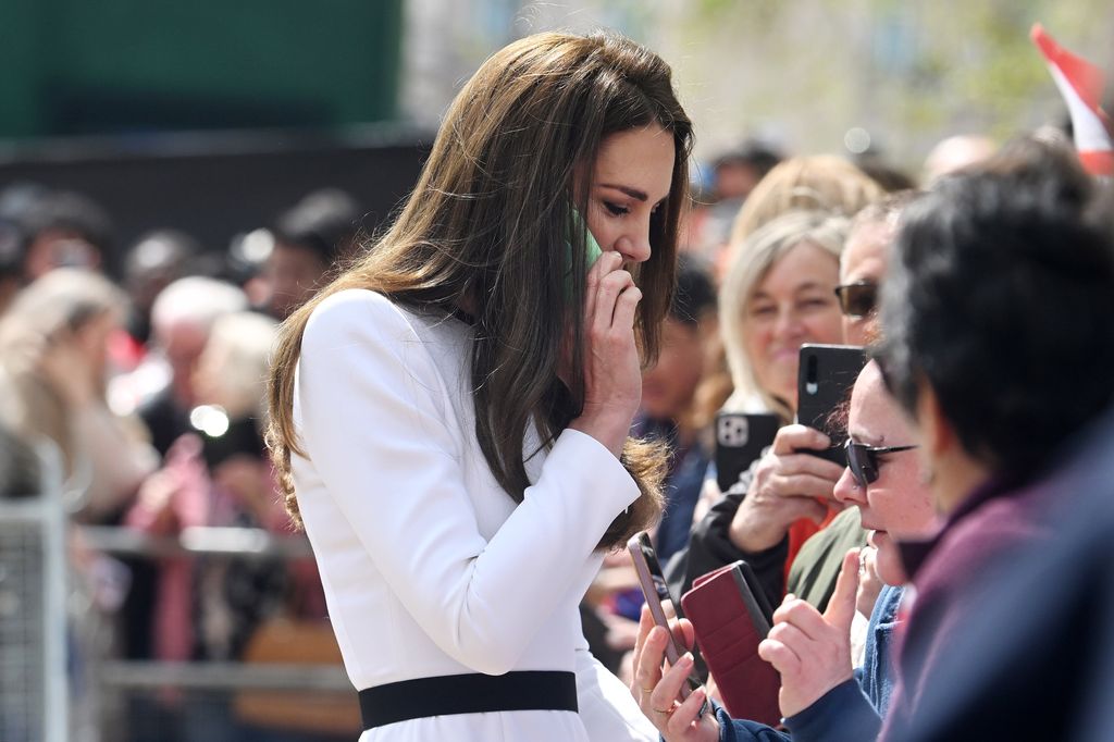 Kate spoke to a royal fan over the phone