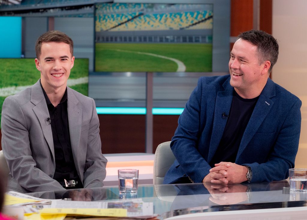 Michael Owen reveals guilt after son James left blind from rare condition |  HELLO!