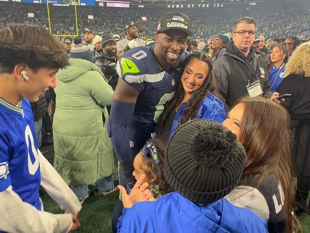 Le couple avec leur famille