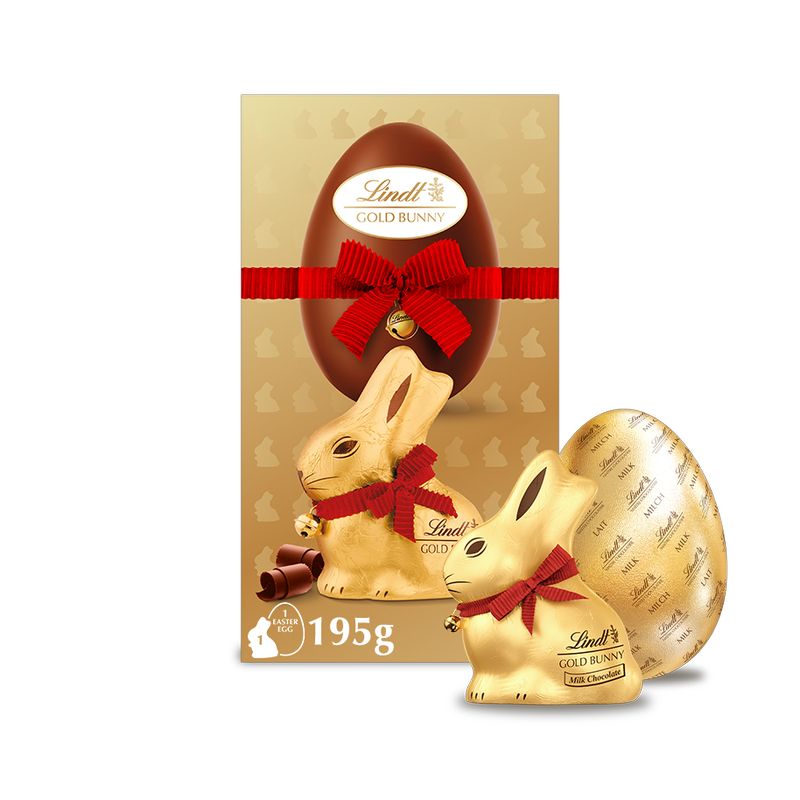 Lindt GOLD BUNNY Easter Egg Milk Chocolate 