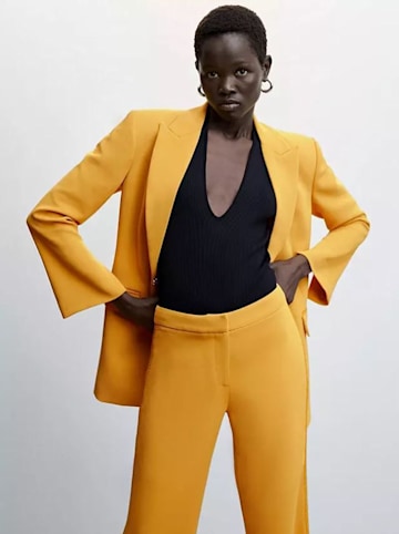 john lewis yellow blazer