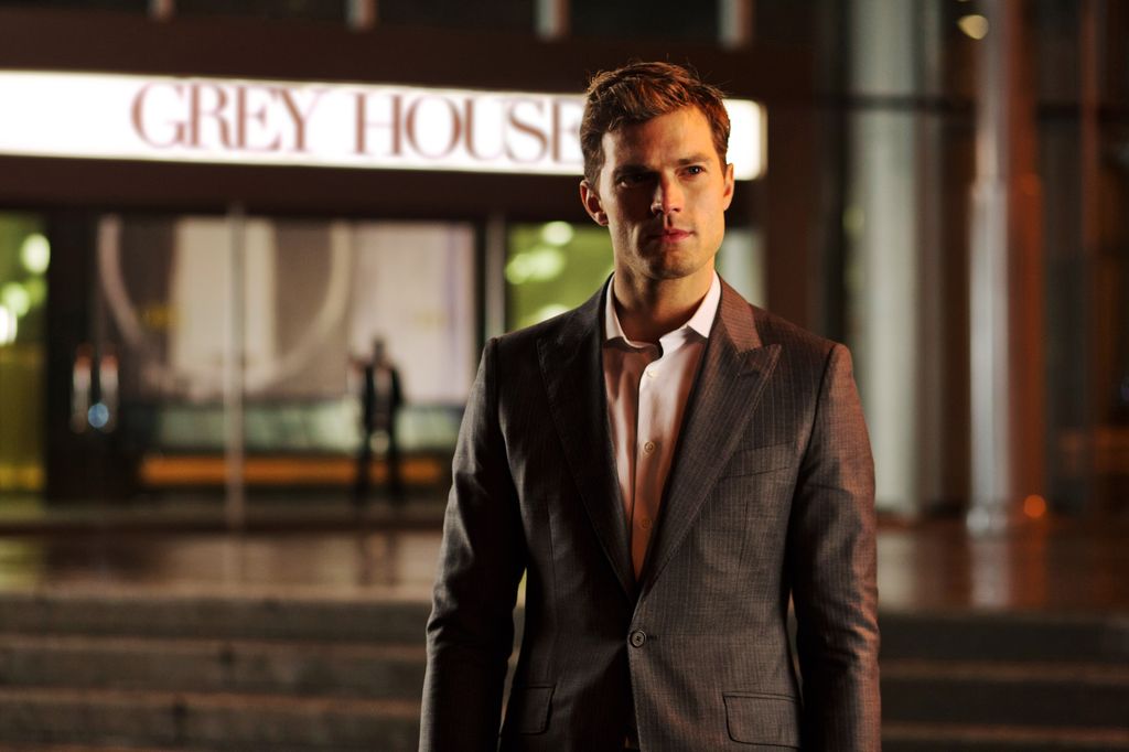 Jamie Dornan as Christian Grey in 50 Shades of Grey