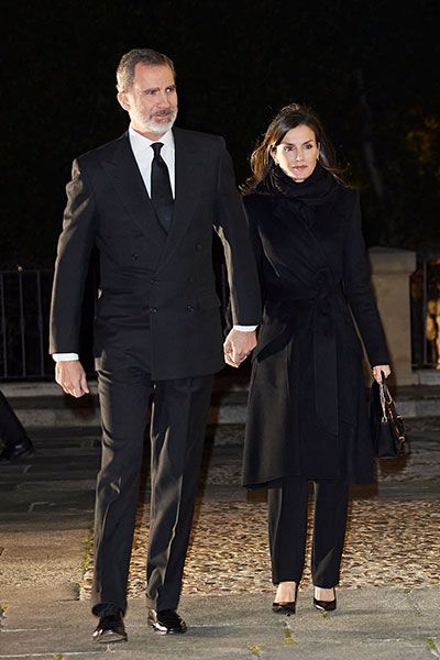 queen letizia funeral