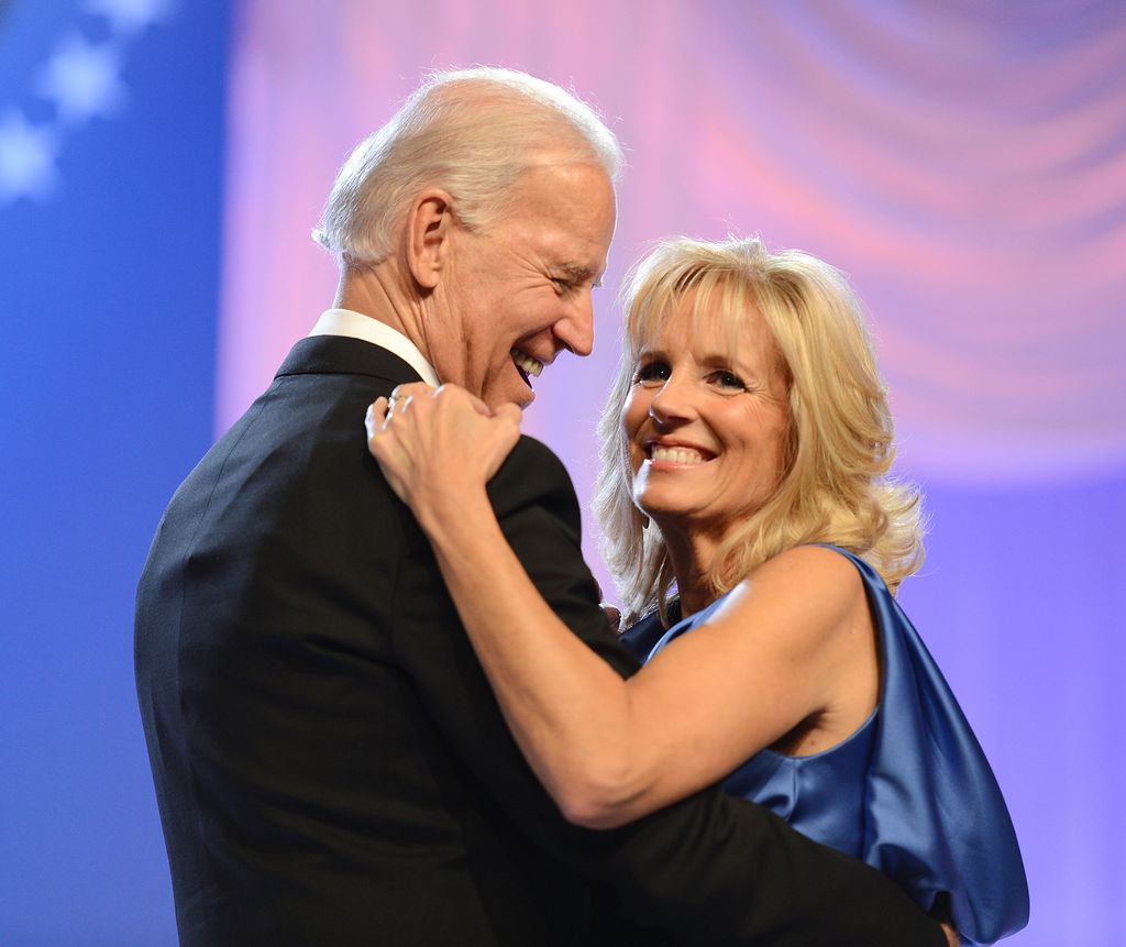Jill Biden and Joe Biden dancing at The Inaugural Ball in 2013