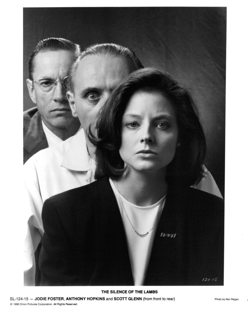 Scott Glenn, Anthony Hopkins and Jodie Foster starred in The Silence of the Lambs