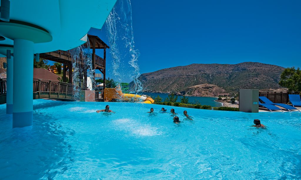 Swimming pool at Fodele Beach, Crete