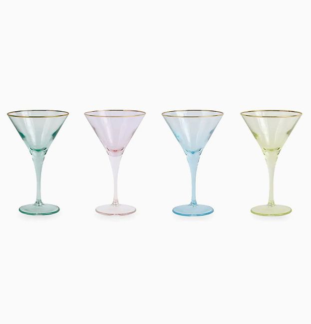 best holiday gift under 100 martini glasses