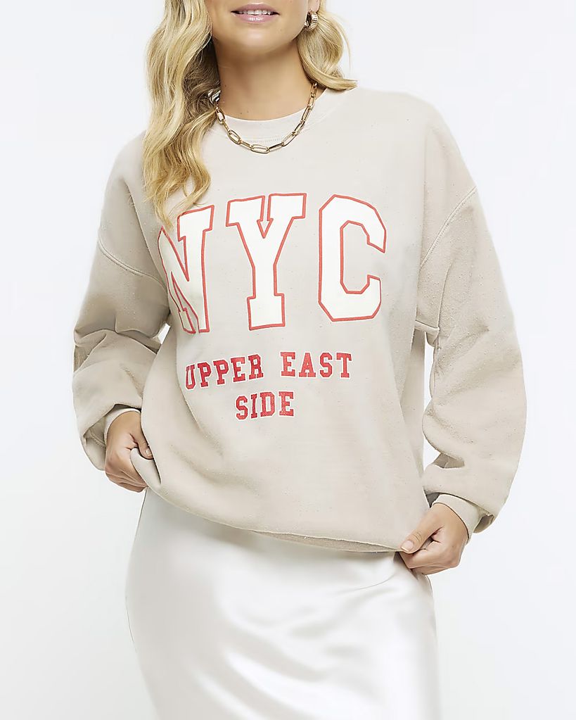 River Island NYC sweatshirt