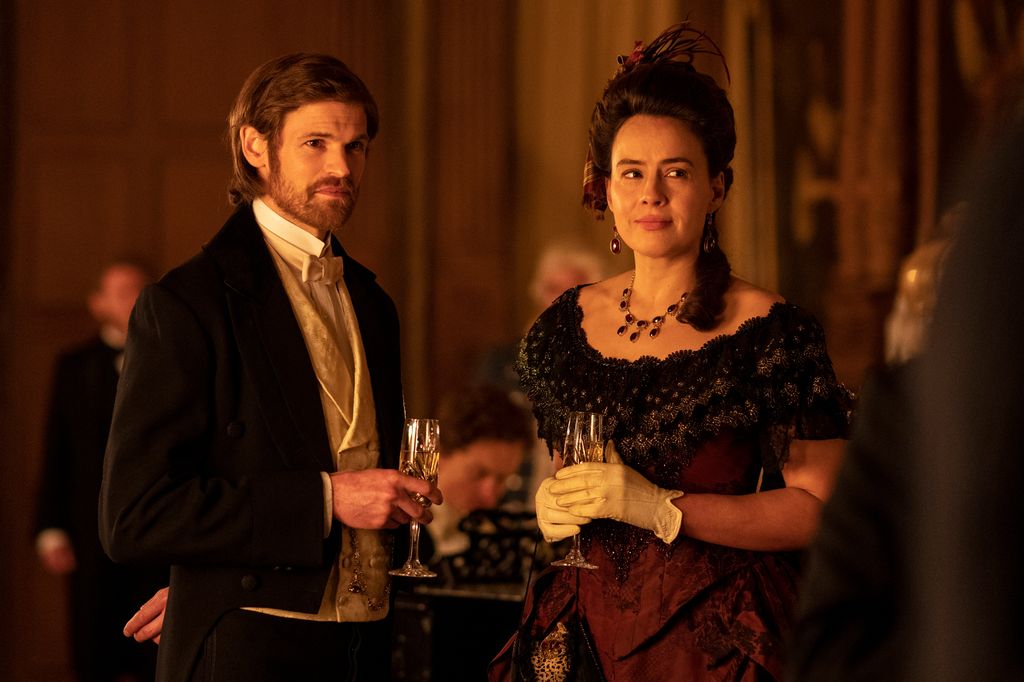 Benjamin and Duchess of Rochester, who is played by Sophie Winkleman