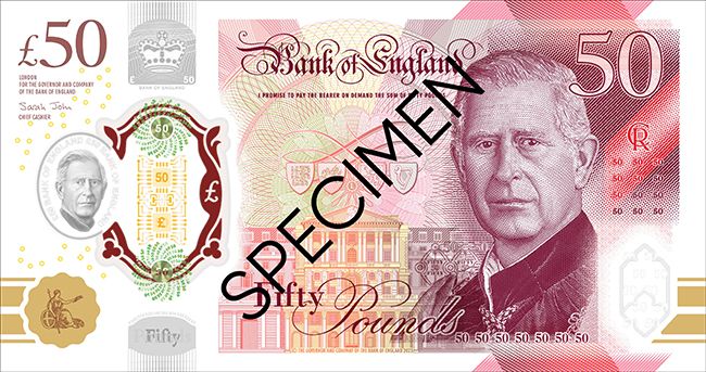king charles bank notes