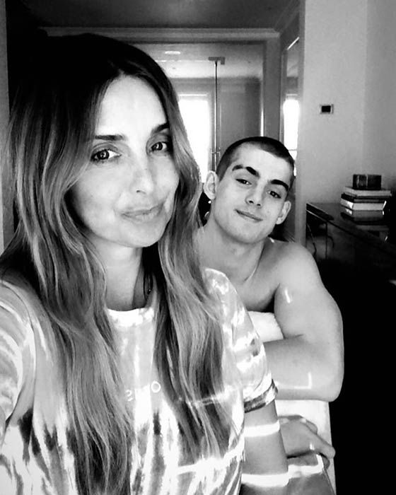 louise redknapp and son charley