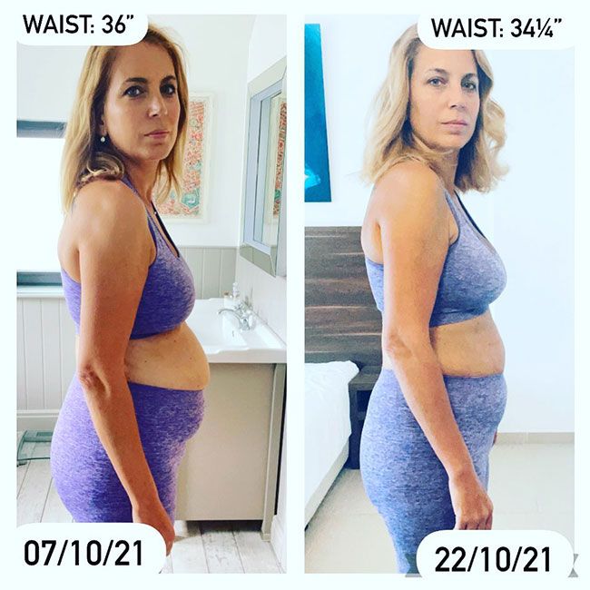 jasmine harman weight loss progress