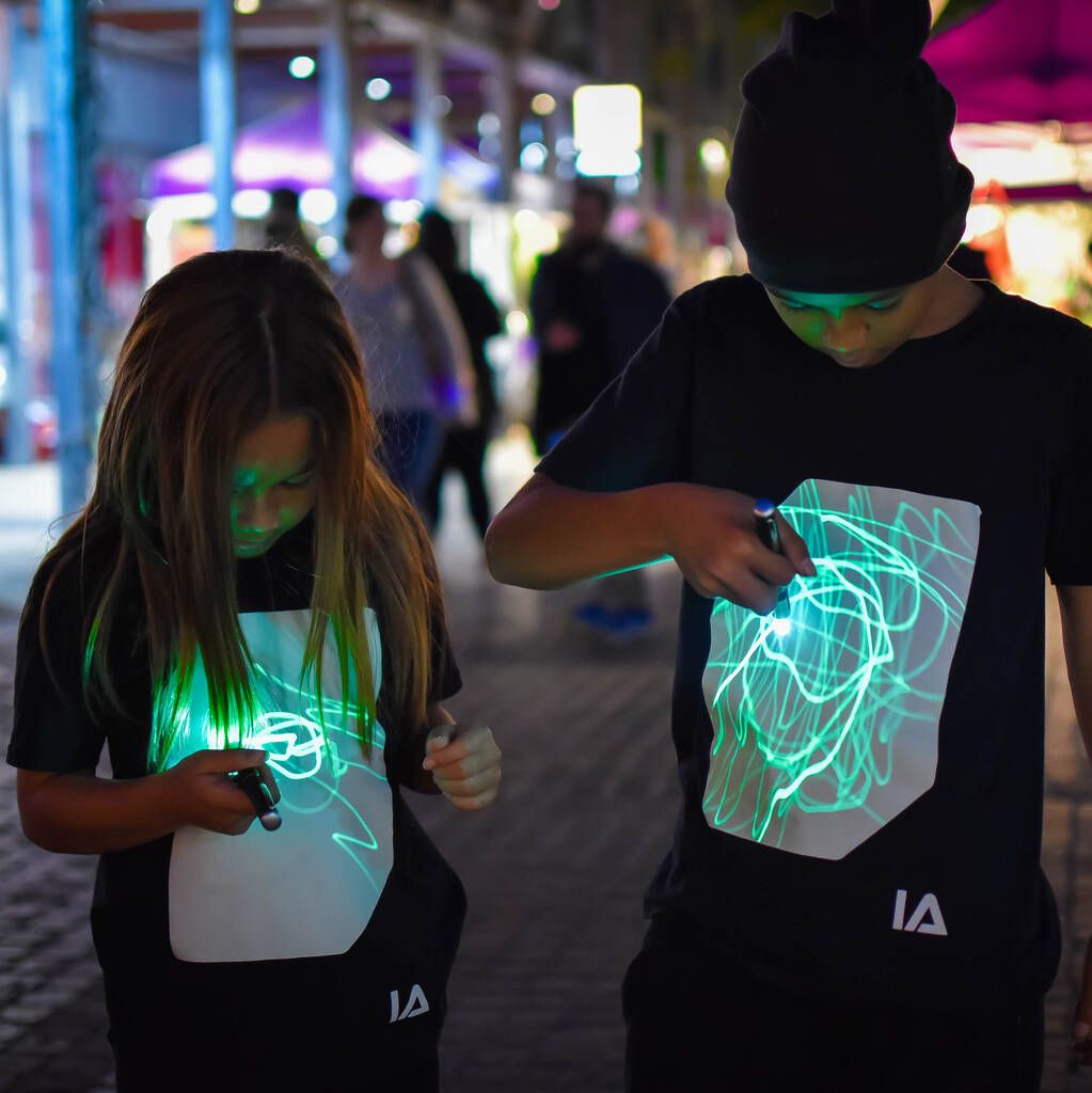 Illuminated Apparel Interactive Glow T-Shirt