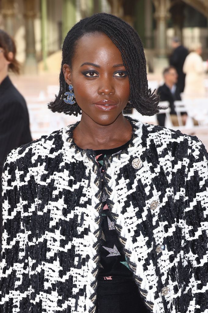 Lupita Nyong'o attends the Chanel Paris Womenswear Spring-Summer 2025 show as part of Paris Fashion Week on October 01, 2024 in Paris, France.