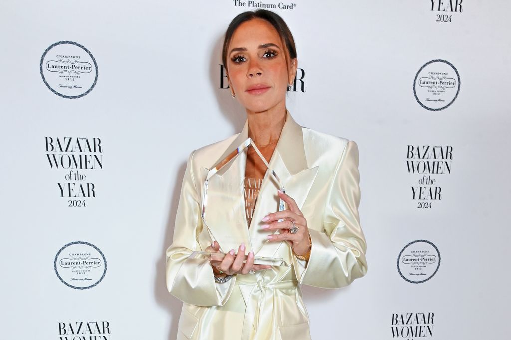 The fashion designer won the entrepreneur award on Tuesday