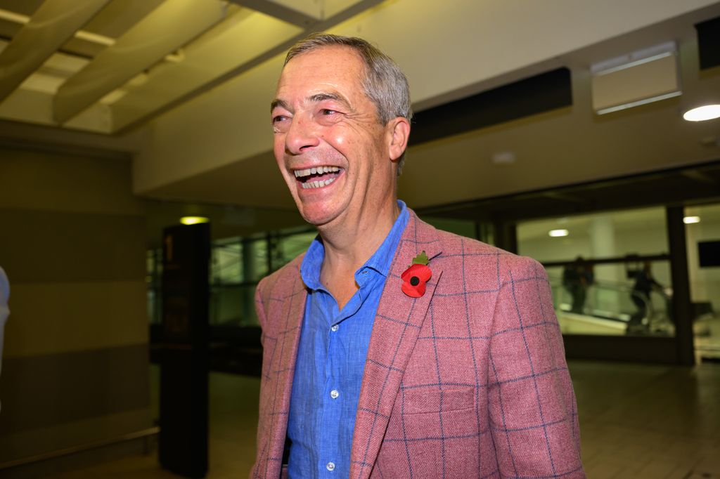 Nigel Farage arrives at Brisbane airport ahead of I'm a Celebrity...Get Me Out of Here!