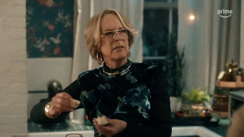 Jamie Lee Curtis expose ses sous-vêtements pour une bonne cause alors qu'elle est sur la banquette arrière de la limousine : "Mes faiseurs d'argent" 4 chaussure dorothy farinelli jamie lee curtis