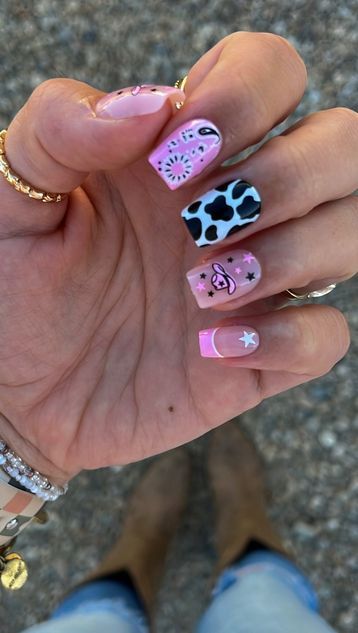 cowgirl western nail art ideas 