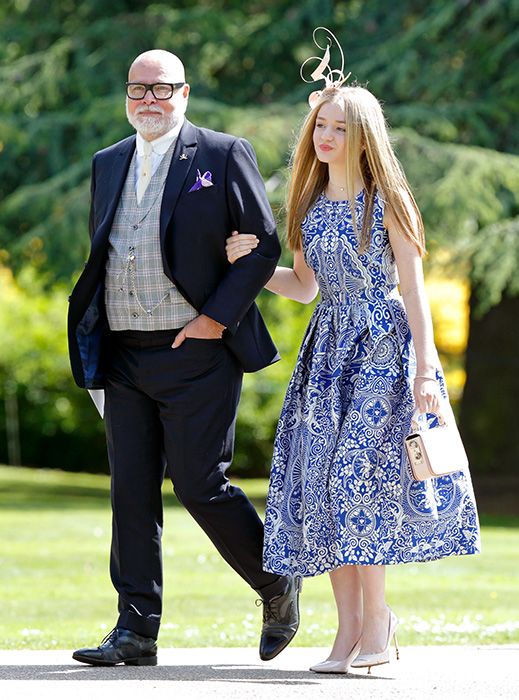gary goldsmith and daughter attend pippa middleton wedding