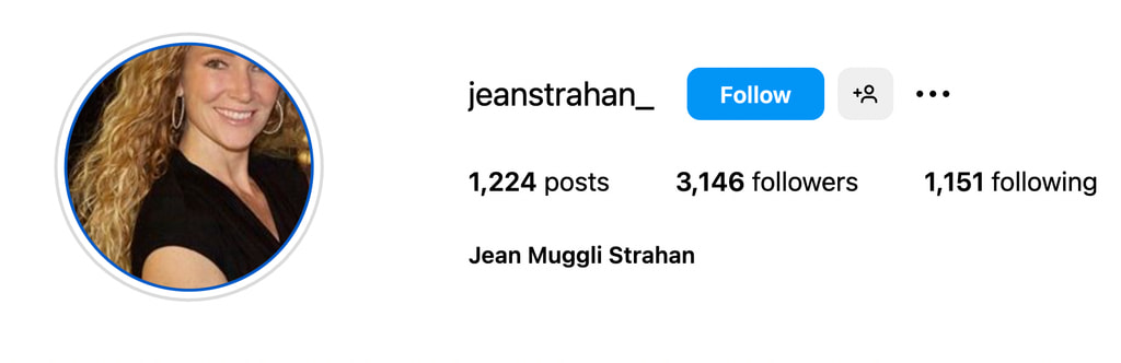 Michael Strahan's ex-wife Jean Mugglis Instagram profile