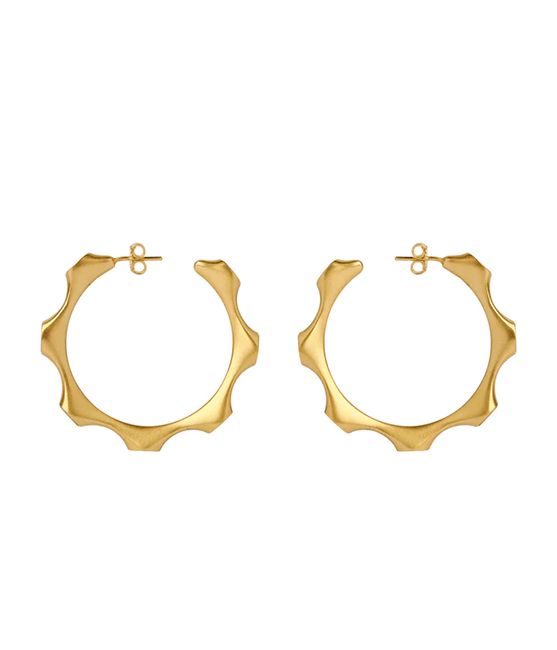 Gold Hoops Zeus