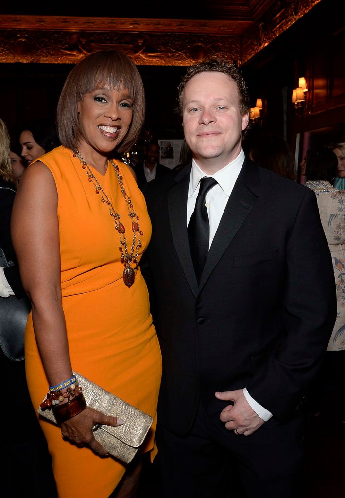 Gayle King and Chris Licht attend the Gotham Magazine Celebration of Cover Stars Gayle King & Norah O'Donnell in 2014