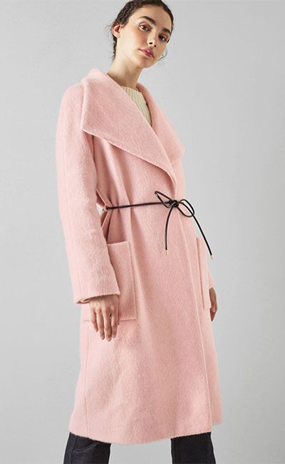 pink lkbennett coat