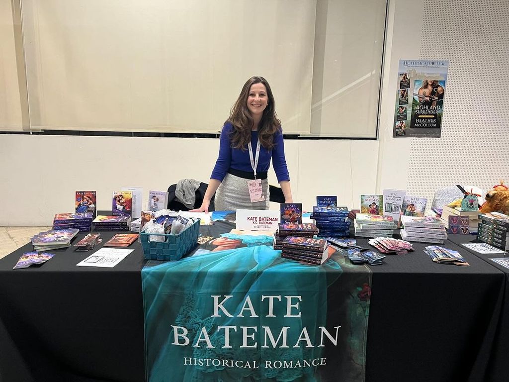 Kate Bateman is a published author